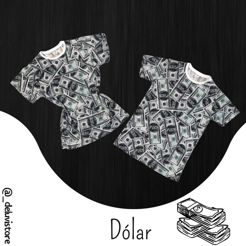 Kit Mozão Camiseta Dolar