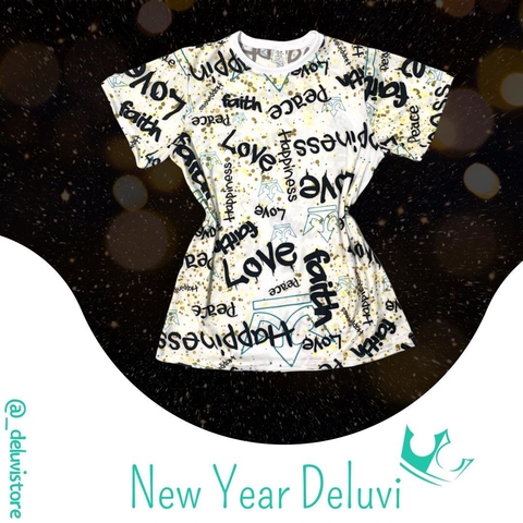 Camiseta New Year Feminina