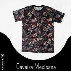 Kit Mozão Camiseta Caveira Mexicana - Deluvi Store