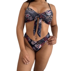 Biquini Laço Caveira Mexicana - comprar online