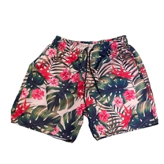 Kit Mozão Shorts Floral Vermelho na internet