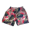 Shorts Summer Masculino Floral Vermelho