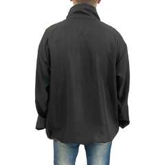 Corta Vento Masculina Preta Lisa Sem Capuz - comprar online