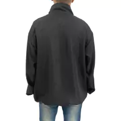 Corta Vento Masculina Preta Lisa Sem Capuz - comprar online