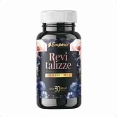 Suplemento Alimentar Em Cápsulas Revitalizze Colágeno + Vitamina C 500mg 30 Cápsulas Empório Saúde REF 1400B
