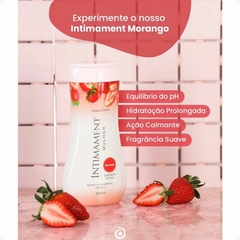 Sabonete Íntimo Cheiro de Morango 200ml Intimament Abelha Rainha REF 2380 - comprar online