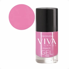 Esmalte Em Gel Rosa Sublime Cremoso Não Precisa Cabine Secagem Rápida Hipoalergênico Viva Unhas ODORATA REF 2431 na internet