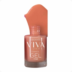 Esmalte Em Gel Pêssego Delicado Cremoso Não Precisa Cabine Secagem Rápida Hipoalergênico Viva Unhas ODORATA REF 2432 - comprar online