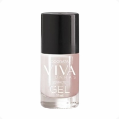 Esmalte Em Gel Cintilante Branco Pérola Não Precisa Cabine Seca Rápido Hipoalergênico Viva Unhas ODORATA REF 2433