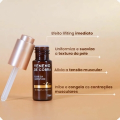 Sérum Elixir da Juventude Efeito Lifting Imediato Olhos Pálpebras Rosto Veneno De Cobra Abelha Rainha 18ml REF 2455 na internet