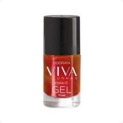 Esmalte Em Gel Cintilante Vermelho Esplêndida Não Precisa Cabine Seca Rápido Hipoalergênico Viva Unhas ODORATA REF 2543 - comprar online