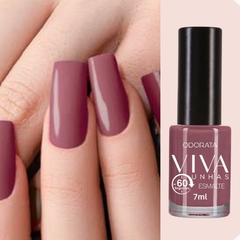 Esmalte 60 Segundos Nude Avelã 7ml Viva Unhas ODORATA REF 2577 - comprar online