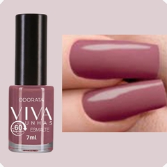 Esmalte 60 Segundos Nude Avelã 7ml Viva Unhas ODORATA REF 2577 na internet