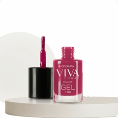Esmalte Em Gel Orquídea Rosa Cremoso Não Precisa Cabine Secagem Rápida Hipoalergênico Viva Unhas ODORATA REF 2630 na internet
