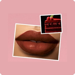 Batom Red Velvet Cremoso Com FPS 8 Longa Duração Minha Make Sweet Odorata REF 2785 na internet