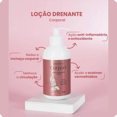 Loção Drenante Corporal Anti-Inchaço 300g Corpori Abelha Rainha REF 2809 - comprar online