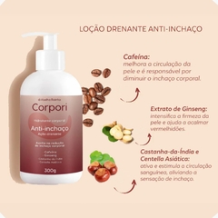Loção Drenante Corporal Anti-Inchaço 300g Corpori Abelha Rainha REF 2809 - Importados da Malu