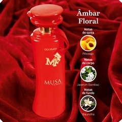 Deo Parfum Musa Femme Spray Feminino Fragrância Âmbar Floral Odorata 100ml REF 3267 - comprar online