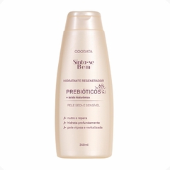 Hidratante Regenerador Corporal Prebióticos Ácido Hialurônico Pele Seca e Sensível Sinta-se Bem 340ml Odorata REF 4692