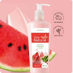 Hidratante Desodorante Corporal De Melancia Rico Em Vitaminas 240ml Odorata REF 4731 - Importados da Malu