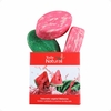 Sabonete Em Barra Vegetal Melancia Caixa 3x90g Esfoliante e Cremoso Odorata REF 4732