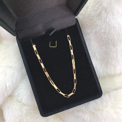 Corrente Cartier Elo Chapado 2MM 70CM Ouro 18K