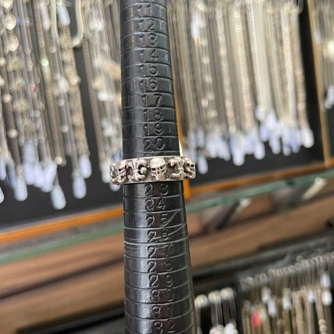 Anel Caveira Prata 925 - comprar online
