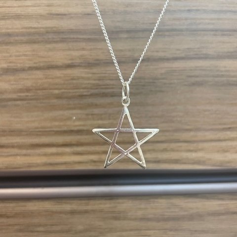 Pingente Pentagrama 2,2X2,3cm Prata Legítima 925 - comprar online