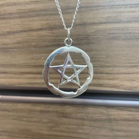 Pingente Pentagrama 3,2X3,2cm Prata Legítima 925 - comprar online