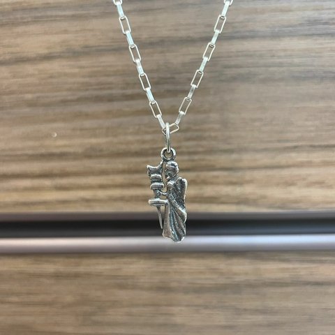 Pingente Oxalá 2X1cm Prata Legítima 925