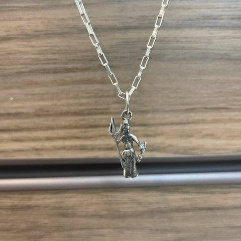 Pingente Exu 2X1cm Prata Legítima 925