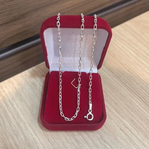 Corrente Cartie 70cm 2mm Prata Legítima 925