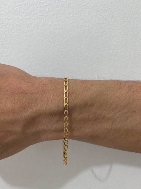 Pulseira Cartie 3mm Banhada a Ouro 18K