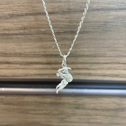 Pingente Obá 2X1cm Prata Legítima 925