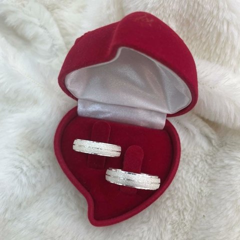 Aliança 5mm Prata 950