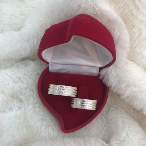 Aliança 7mm Prata 950