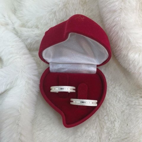 Aliança 4mm Prata 950