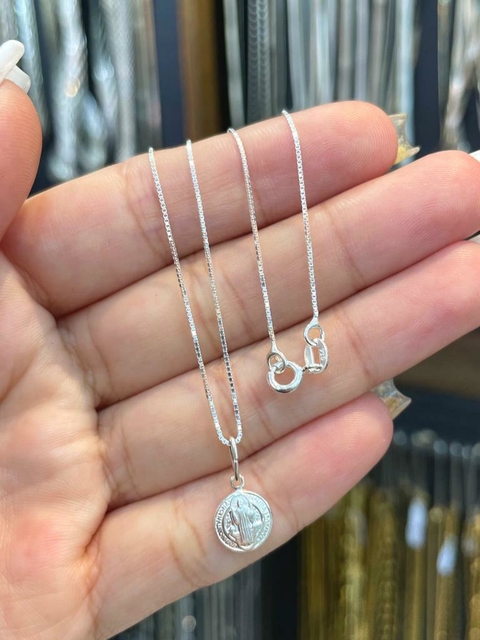 Colar São Bento Prata 925