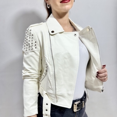 Campera mujer eco cuero - tienda online