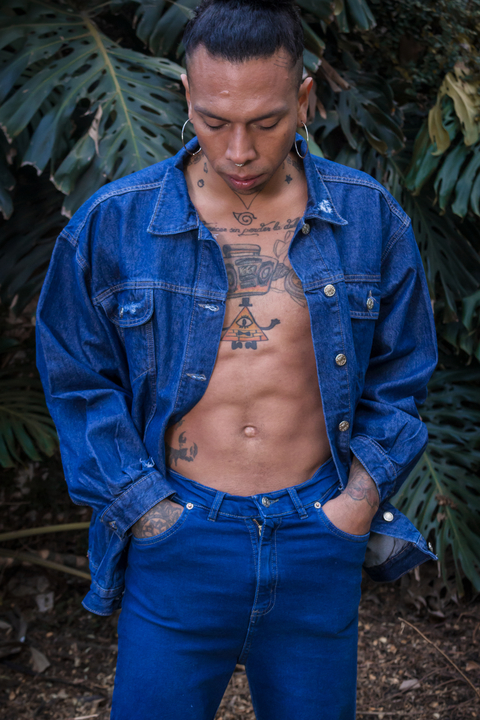 Campera Crash -Azul
