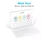 TECLADO + MOUSE MINI BLANCO - comprar online