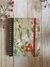 Botánica Flor roja-Notebook chico