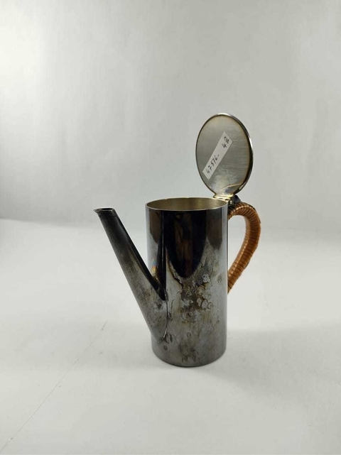 Cafetera en metal ingles - 1920