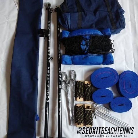 KIT DE QUADRA MÓVEL PARA BEACH TENNIS