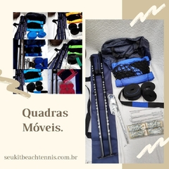 KIT DE QUADRA MÓVEL PARA BEACH TENNIS - comprar online