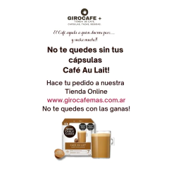 Cafe Au Lait - Caja X 16 Cápsulas Dolce Gusto - tienda online