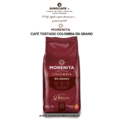 CAFE en GRANOS La MORENITA COLOMBIA x 500 grs.