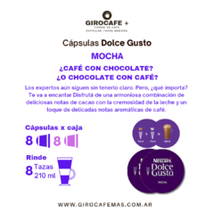 VOLVIÓ!!! MOCHA - Caja X 16 Cápsulas Dolce Gusto. - comprar online