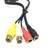 Cabo 2 Rca Fêmea Para 2 P4 Fêmea 30 Centímetros 7190207 Tblack - comprar online