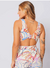 Top 2 em 1 Estampado Hazel Azul - comprar online